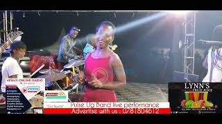 The pulse Ug Band live performance in Bushenyi town.