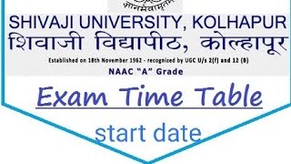 shivaji university kolhapur exam news today summer start date release |exam circular |6-7-22