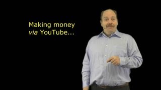 Making money VIA YouTube - 3 of 6 points from The Vagabond's Guide