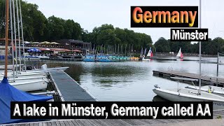 Deutsche Natur: A lake in Münster, Germany called AA