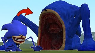 NEW SHIN SONIC EATER FROM SEA MONSTER in Garry's Mod [ The Sonic Tapes ]