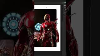 Ironman Landing page in Figma Shorts