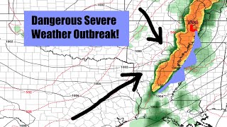 Dangerous Severe Weather Outbreak for Arkansas and Louisiana!