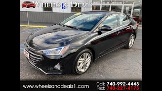 2019 Hyundai Elantra SEL with a 2.0L Engine