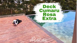 Deck de Cumaru Rosa Extra