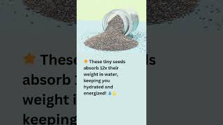 Chia Seeds The Tiny Superfood with a Big Secret! #facts #shorts