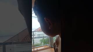 ada burung terdampar di balcon kamar lantai 2 rumah Marv & Marc