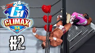 Mind-Blowing Matches! WWE 2k24 G1 Climax Simulation- Round 2