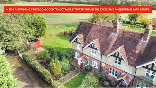 Inside this stunning 5 bedroom cottage situated within the  exclusive Ponsbourne Park, Hertfordshire