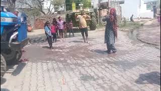 short on Holi celebration on  brij Rasia dance