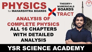 PHYSICS BOARD ANALYSIS All 16 Chapters :- Maharashtra Board