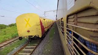 Nagercoil Weekly Express Overtake Vishwamitri-Kudal Special Train