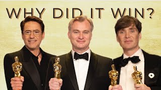 Why did Oppenheimer sweep the Oscars?