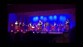 Iona College Pipe Band Steam Train to Mallaig