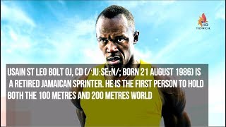 Usain St Leo bolt Life Story - Lightning Bolt -