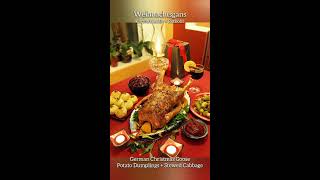 The Cooking Khan - German "Weihnachtsgans" - Christmas Goose with Potato Dumplings and Red Cabbage