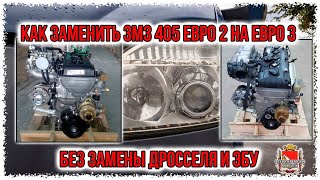 Как заменить 405 евро 2 на евро 3 без замены дросселя и ЭБУ