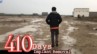 410 Days Complete 2 Implant Removal ||  Tibia Fibula Fracture Recovery ||