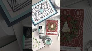 3 Easy Mixed Media Christmas Cards Tutorial