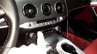 Kia stinger center console removal.