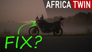 Africa Twin front end bounce solution?