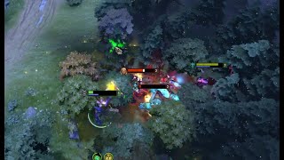 DotA 2 outplay with current meta support Witch Doctor!