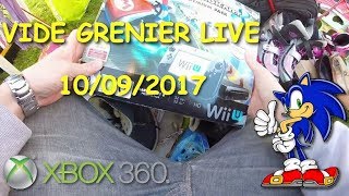 VIDE GRENIER LIVE 10-09-2017 avec des trucs sympas