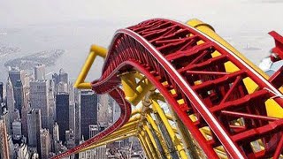 LUAR BIASA !! 10 Roller Coaster Tercepat Dan Tertinggi Di Dunia