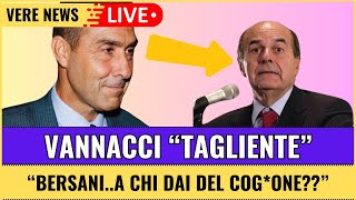 Vannacci Risponde a Bersani: 'Io Non Offendo, Mai Chiamato Nessuno Testi*colo Umano!