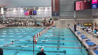 University of Texas Women Vs NC State 200 IM Kelly Pash Duel Meet Friday January 27 2023 Swimming