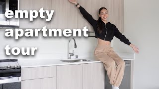 EMPTY APARTMENT TOUR | bay area living alone diaries