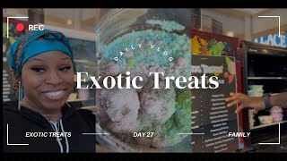 Trying Exotic Treats for the first time | YouTube Streaks |