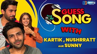 Guess The Song With Kartik, Nushrratt Aur Sunny | @mastiiitv