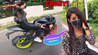 My First Ride With KTM Girl Gone Wrong |