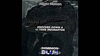 Ghost vs Blue With proof | Jurassic Sam #edit #viral #jurassicworld #dinosaurs #4k