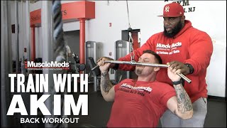 Train with Akim Williams: Back Workout with Aaron Radich