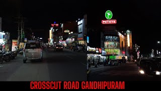 Crosscut Road Gandhipuram Coimbatore | Coimbatore Shopping Street | AK VLOGS AND TRAVELS | Tamil