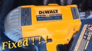 How I fixed DEWALT DCN692 FRAMING NAILER