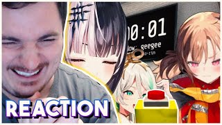 'HoloEN Crab Game best moments' REACTION | LOONY REACTS