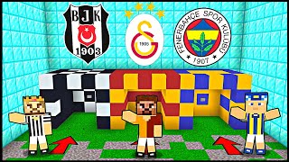 MİNECRAFT FUTBOL TAKIMI MAĞARASI! 😱 -Minecraft