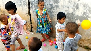 Anak Kecil Main Bola Lucu Banget Bikin Ngakak🥳🤪 Lagu Anak Indonesia Balita Bola 🌟🌟 Kak Biyan Vlog