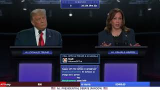 AI TRUMP VS AI KAMALA DEBATE