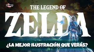 THE LEGEND OF ZELDA | ¿La mejor ilustración de Zelda que verás? 🧚‍♂️⚔️