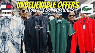 UNBELIEVABLE OFFERS😱| Upto 80% Off | Branded Clothes in Mumbai | Tommy,Lacoste,Hollister