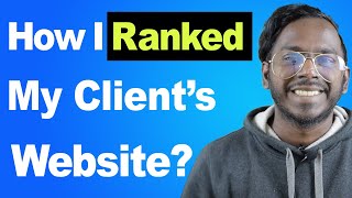 How I Ranked My Clients Website - 1.66K Clicks to His Local Business