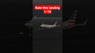 medium or butter landing?#aviation #xplanemobile #butterlanding #boeing #boeing737