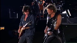 Johnny Hallyday guest Paul Personne  - Toute la  musique que j aime Live 1993