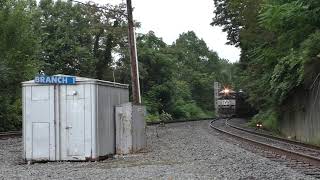 NS C54 passes an interlocking in Ohio