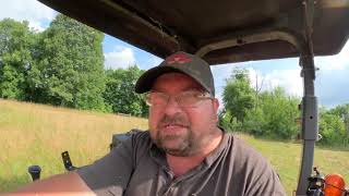 He Was Ran Over by a Tractor! Time to Step in and Help with His Hay!