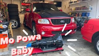 Ford Lightning Build - Fully BUILT Transmission is Finally Here!